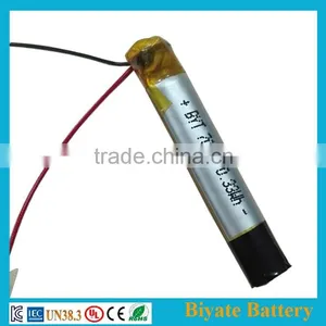 Customized 3.7v 70350 90mAh Round Lithium Polymer Battery for Ecig Quality Choice thumbnail-2