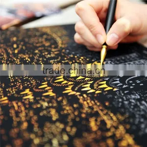 New Arrival Korean Style New View Wall Decor, DIY Germany Hamburg Scratch Night View thumbnail-4