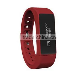 i5 Plus Smart Wristband Bracelet Bluetooth 4.0 Three Color Red,black,deep Blue thumbnail-4