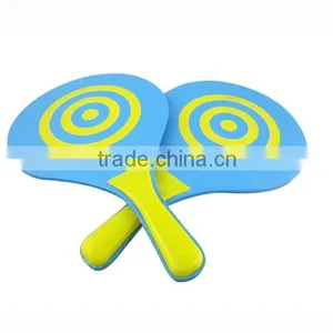 Blue Fashional Wooden Beach Rackets, Wooden Beach Tennis Rackets thumbnail-1