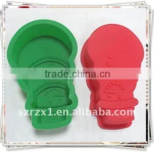Snowman Shape Silicone Bakeware for Baking Cake thumbnail-1