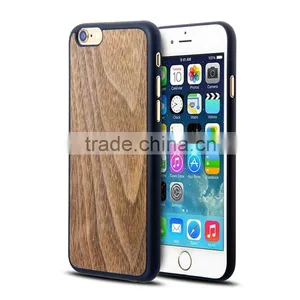 China Import High Quality Wooden Phone Covers for IPhone , PP for Iphone 6 Wood Case thumbnail-4