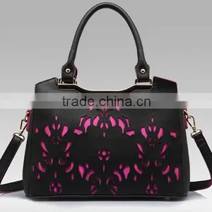 Yiwu Big Factory Customized Newest Fashion Designer PU Handbag , Woman Handbag , Fashion Handbag thumbnail-1