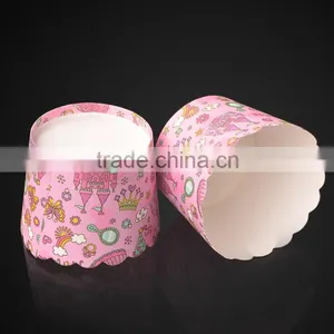 JM148 BAKEST Medium Castle Pattern High Temperature Resistance Muffin Cake Paper Cup High Quality Baking Tools thumbnail-5