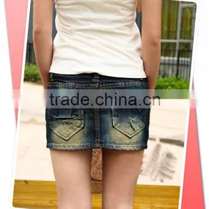 Jeans Short Skirt thumbnail-1