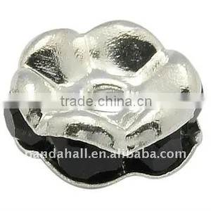 Rhinestone Black Diamonds Beads(RB-H035-18) thumbnail-1