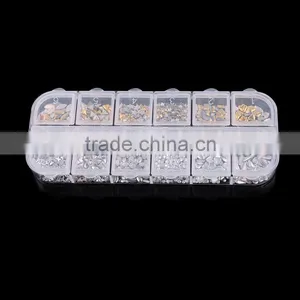 Punk 3D Metal Nail Art Rhinestones Alloy Studs DIY Nail Decoration thumbnail-3