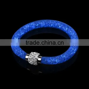 2015 New Design Colorful Crystal Stardust Magnetic Bracelet for Women thumbnail-4