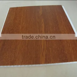 Lamination Wooden Design Pvc Ceiling Panel thumbnail-1