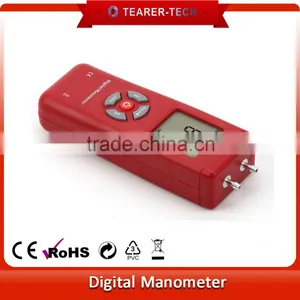 Digital Dual-port Pressure Gas Manometer 10Psi/68.94kPa/ 276.7inH2o From China Supplier TL-102 thumbnail-5