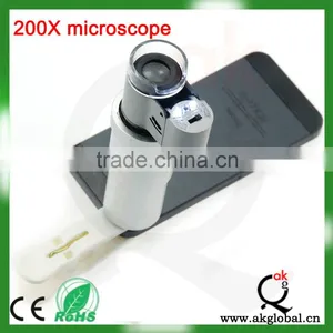 Mobile Phone Clip 200x Microscope Lens for IPhone 6 6 Plus thumbnail-1