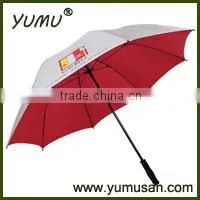Single Canopy Fiberglass Golf Umbrella Windproof thumbnail-1