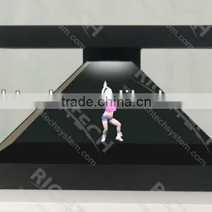 Richtech Optional Multi Sides Hologram Machine 3D Hologram Display Showcase thumbnail-1