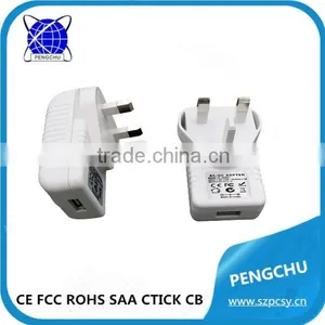 Travel Power Adapter 220v ac to dc 5v 2a USB Handly Wall Charger thumbnail-3