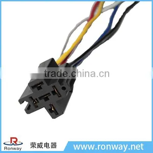 Ronway Factory Offer Cheap Price Automative 5 Pin 4 Pin High Quality Relay Socket thumbnail-1