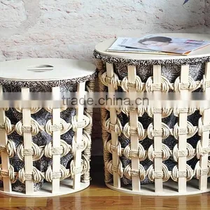 Unique Design Nylon Corn Bran Woven Storage Basket With High Quality and Excellent Price thumbnail-2