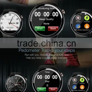Touchscreen Bluetooth Smart Watch Support SIM / SD Card With Heart Rate / Emote Control for Samsung, LG, HTC, Snoy, Moto, IPhone thumbnail-6