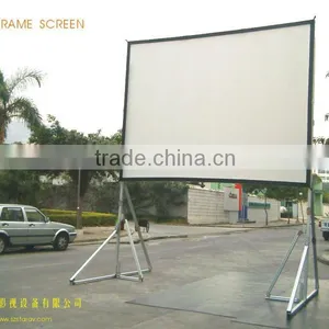 Format 4:3 200 Inch Fast Fold Projection Screen/portable Projector Screen/big Size Projection Screen thumbnail-1