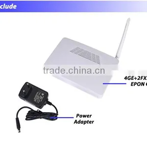 4GE+2FXS+USB Port+WiFi FTTH EPON ONU Wireless Triple Play Device Supported WEB, CLI, TR069 thumbnail-5