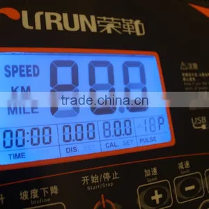 New Motorized Treadmill With Extra Touch Screen Pad Available Wifi Connecting thumbnail-3