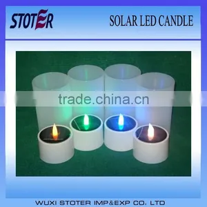 Solar Led Candle With Cup thumbnail-2