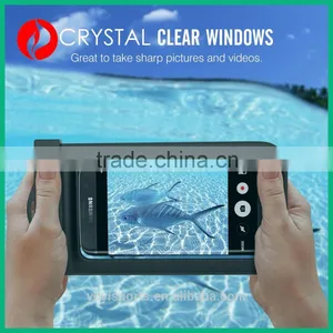 100% Sealing PVC Waterproof Phone Case for Swimming Diving Drifting Stuffing Climbing Boating thumbnail-1