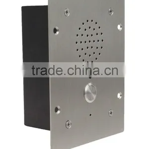 Stainless Steel Call Station VOIP POE Phone Waterproof Intercom Paging System Phone thumbnail-4