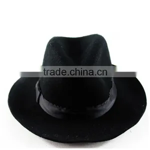 Fedora Hats Wholesale Men Hat Large Wool Fedora thumbnail-5