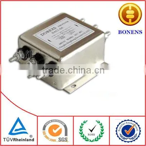 250/440VAC Three Phase Three Line EMI Filter 10A thumbnail-1
