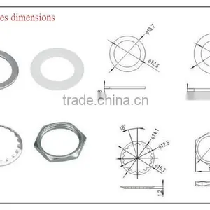 Sichuan Factory 9VDC 3pdt 9 Pins Foot Rotray Switch thumbnail-5