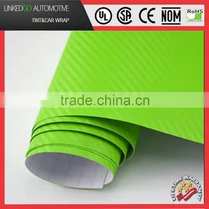 Most Popular Self Adhesive 3D 1.52*30M Car Accessory Promotional Vinyl Sticker Carbon Fiber thumbnail-1