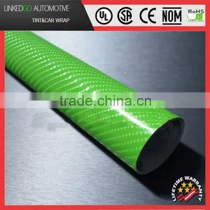 Popular Car Wrap 1.52*30m Carbon Fiber Vinyl Wateproof Auto Sticker thumbnail-1