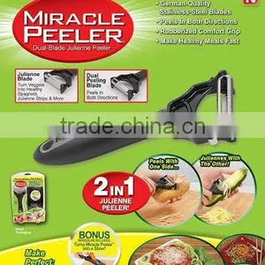 Ultipurpose 3 in 1 Peeler Double Sided Julienne Vegetable Peeler thumbnail-3