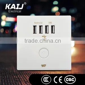 Wall Panel Mounted 4 USB Port for Iphone Ipad thumbnail-2