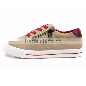 2016 Wholesale Boys Suede Sneakers With Side Zipper thumbnail-2