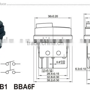ON-OFF-ON High Power Rocker Switch T85,home Appliance Rocker Switch thumbnail-4