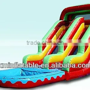 Rainbow Inflatable Water Slide thumbnail-1
