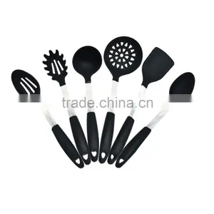 304 Stainless Steel Handle Cooking Tools OEM Silicone Kitchen Cooking Utensil Set thumbnail-2
