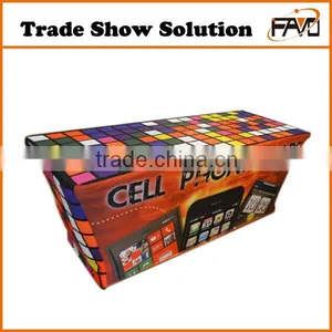 Factory Direct Round Spandex Cocktail Table Cover thumbnail-1