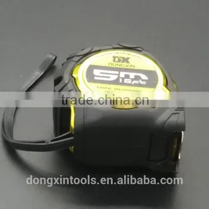 High Quality Rubber Cover uv Chromed Abs Plastic Case Measuring Tape thumbnail-2