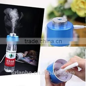 Mini Humidifier Office Air Diffuser USB Portable Water Bottle Cap Aroma Mist Maker thumbnail-2