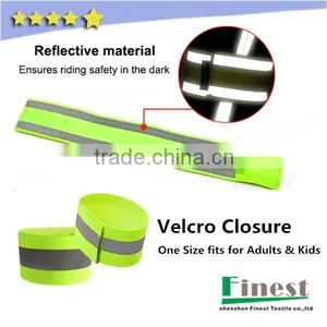 Elastic Band Lime Green Reflective Strap thumbnail-1