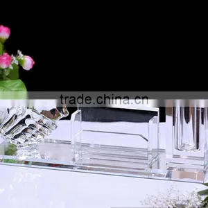 Morden Clear Crystal Office Set thumbnail-1