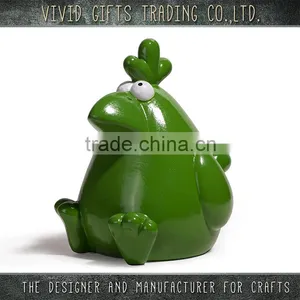 Porcelain Ceramic Cock Sitting Decoration Home thumbnail-3