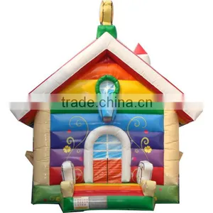 China Inflatable Suppliers ,Indoor Happy House Inflatable Bouncer, Inflatable Farm House thumbnail-1