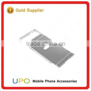 [UPO] Luxury Electroplate Mirror Back Cover + Metal Aluminum Bumper Frame Case For Sony Xperia Z5 thumbnail-6