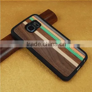 OCASE High Quality TPU Wood Back Cover Case for Samsung Galaxy S6 Edge for Samsung Galaxy S6 Case thumbnail-6