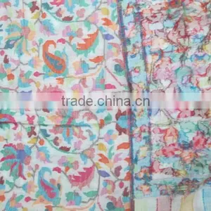 NEW YEAR WEDDING OR GIFTS OF INDIAN PASHMINA KANI SCARF thumbnail-4