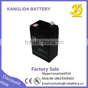 Factory Direct Sale 6v5ah Sealed Vrla Battery Power Accumulator thumbnail-1
