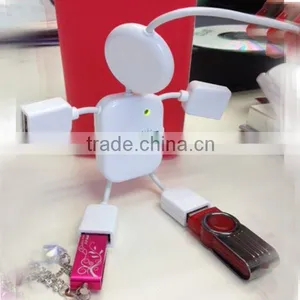 Novelty High Speed Mini 2.0 Version 4 Port USB Hub thumbnail-1